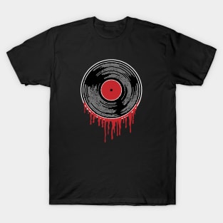 Bloody vinyl record T-Shirt